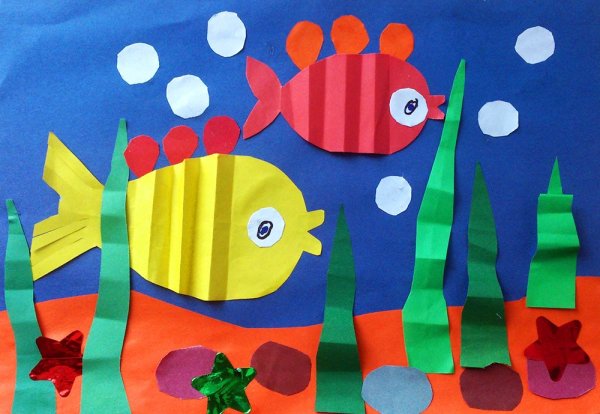 Аппликация волны