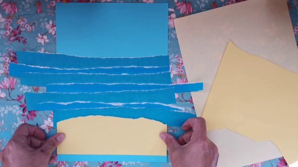 Пластилинография Морское царство аквариум