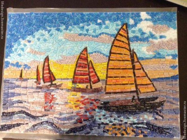 Мозаика море