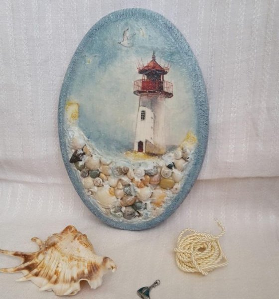 Панно в морском стиле