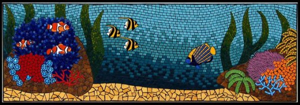 Мозаика Морское дно