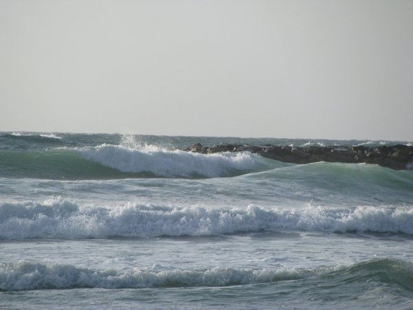 Взволнованное море