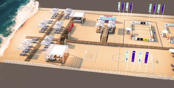 Проект пляжной зоны