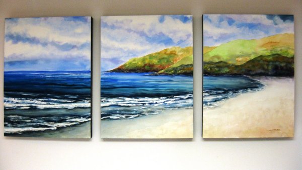 Модульная картина море