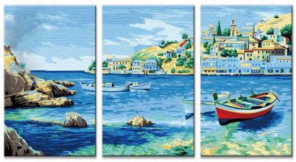 Модульная картина море