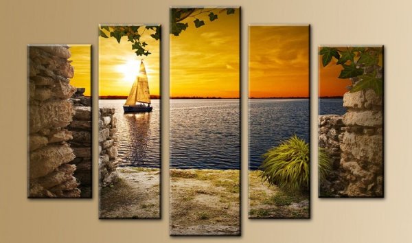 Картина на трех полотнах