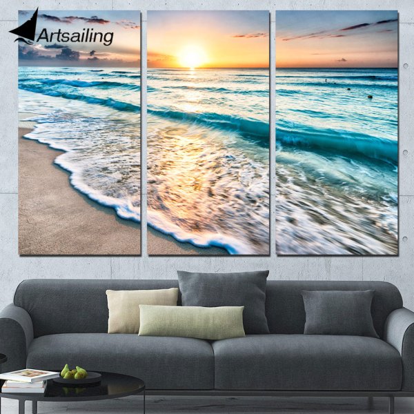 Полиптих. Миконос. 132х72 см Schipper