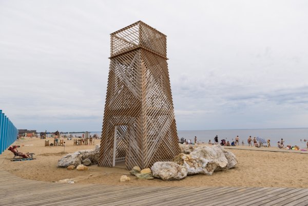 Пляж Камское море в Лаишево