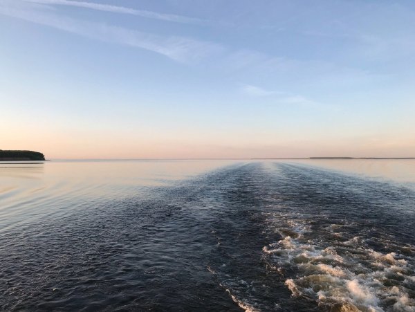 Камское море зимой