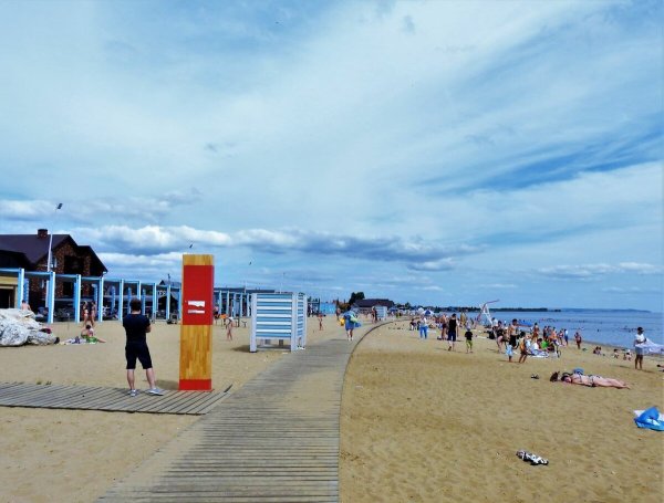 Камское Устье пляж новый