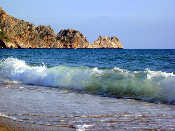 Турция побережье Средиземного моря