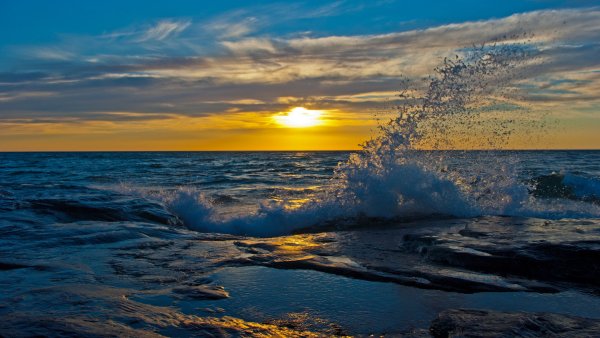 Море солнце