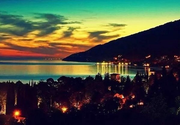 Гагра море горы