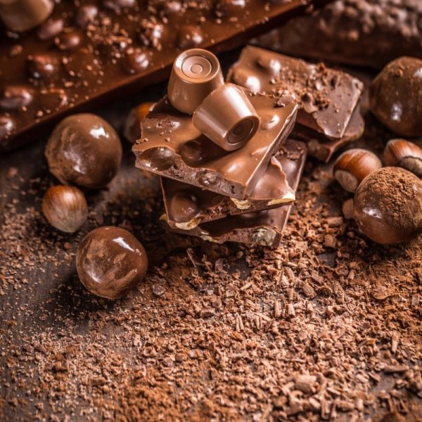 Шоколадный фон