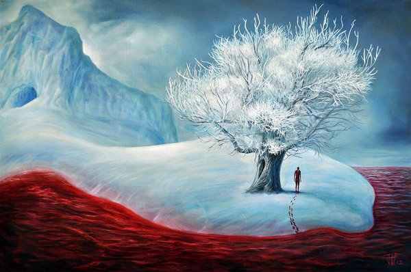 Кровавое море Эстетика