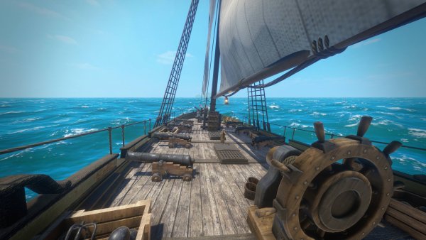 Палуба корабля