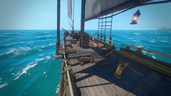 Палуба пиратского корабля