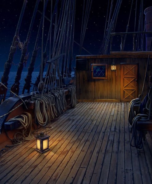 Летучий голландец каюта капитана