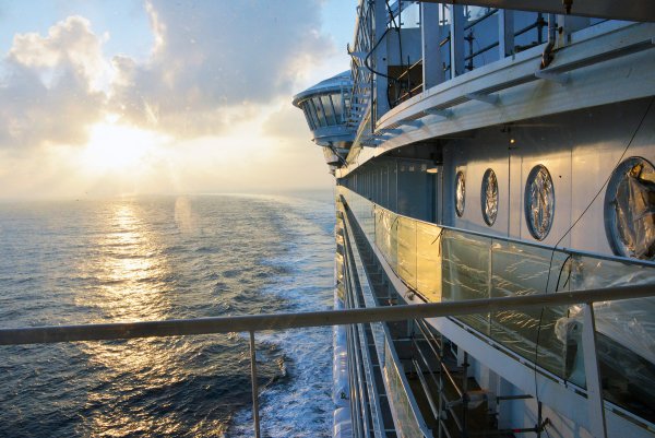 Океан вид с корабля