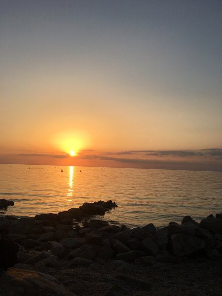 Морской Прибой Анапа рассвет