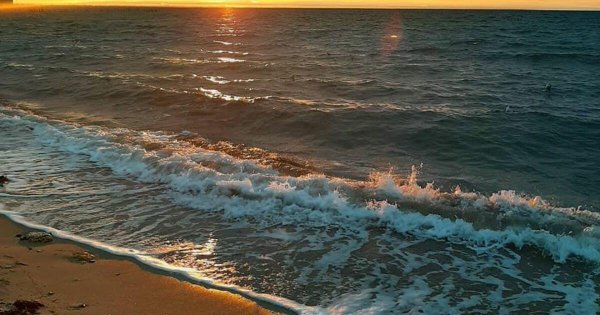 Крым Евпатория закат