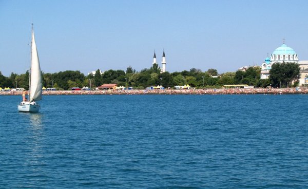 Евпатория вид с моря
