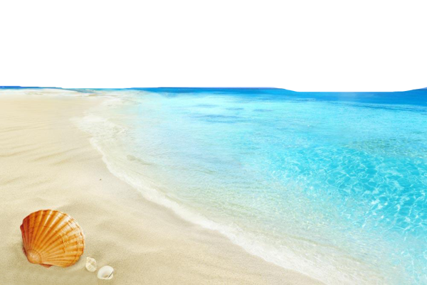 Море с волнами мультяшное