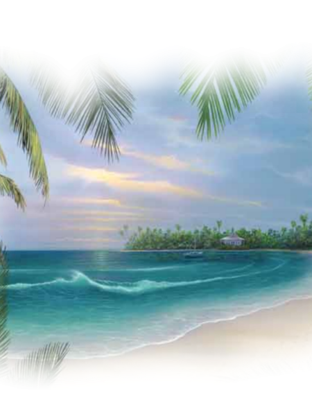 Морская волна на прозрачном фоне