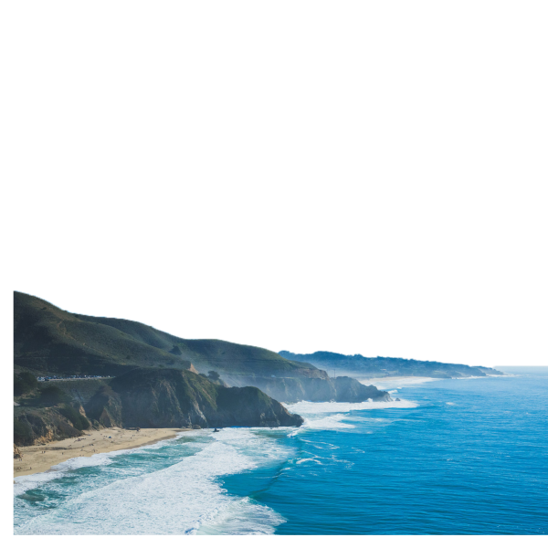 Волна на белом фоне