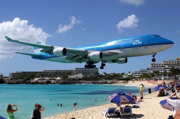 Аэропорт принцессы Юлианы остров Святого Мартина