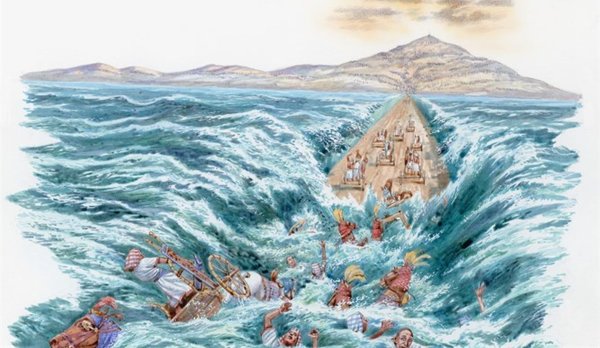 Пророк Моисей и Чермное море