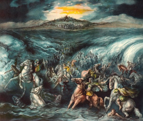 Моисей море расступилось