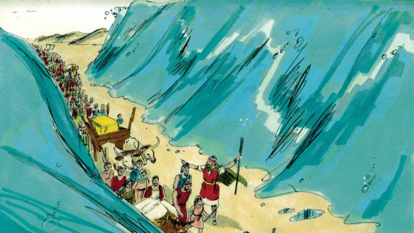 Войско фараона в Красном море