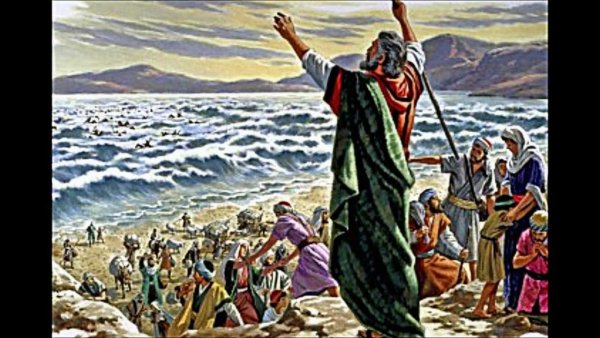 Моисей через Чермное море