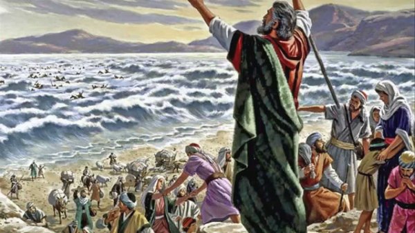Пророк Моисей и Чермное море
