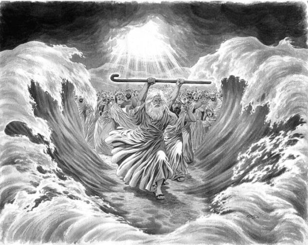 Моисей Чермное море