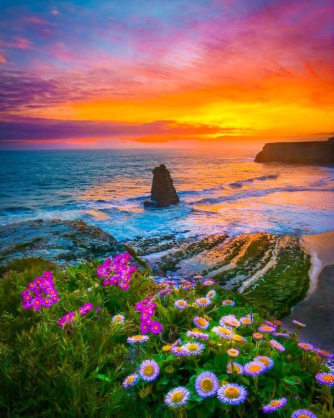 Красивые морские пейзажи