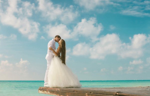 Свадебная фотосессия на море