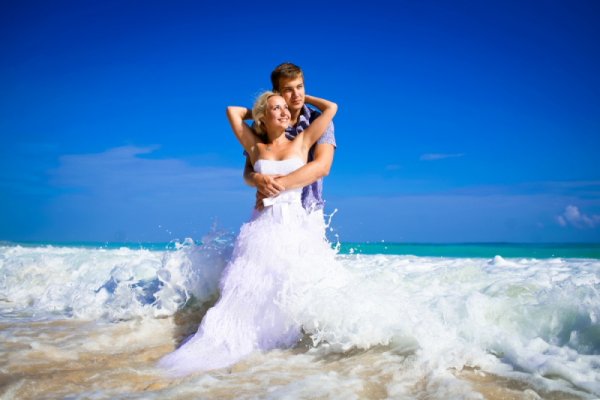 Свадебное путешествие на море