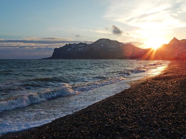 Черное море Коктебель
