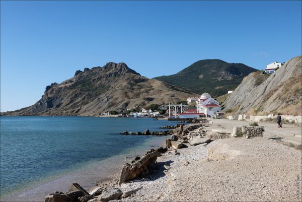 Коктебель море