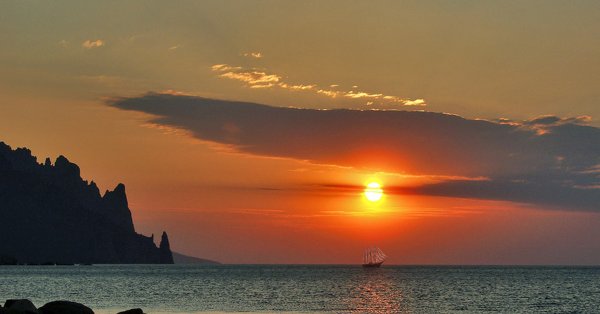 Черное море Коктебель