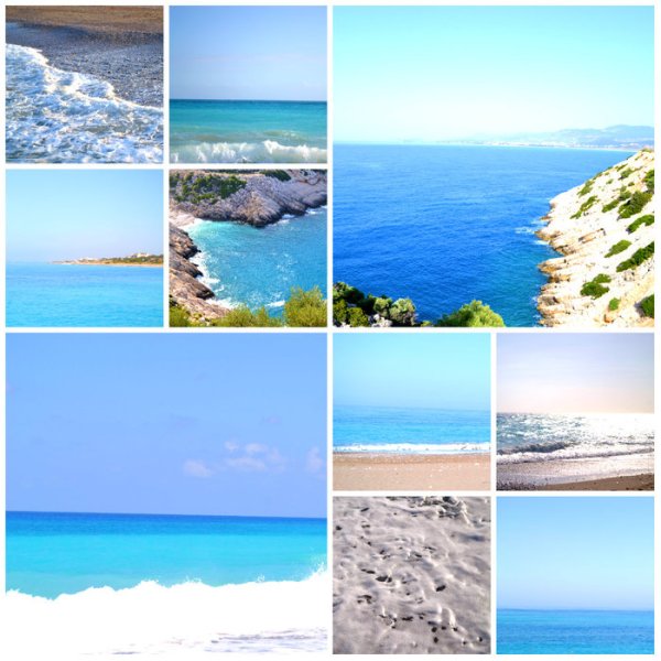 Фотоколлаж море