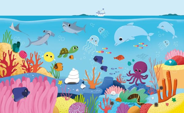 Океан рисунок для детей