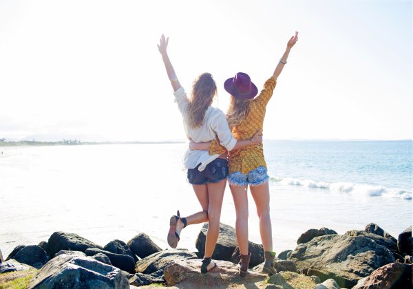 Кайт на море