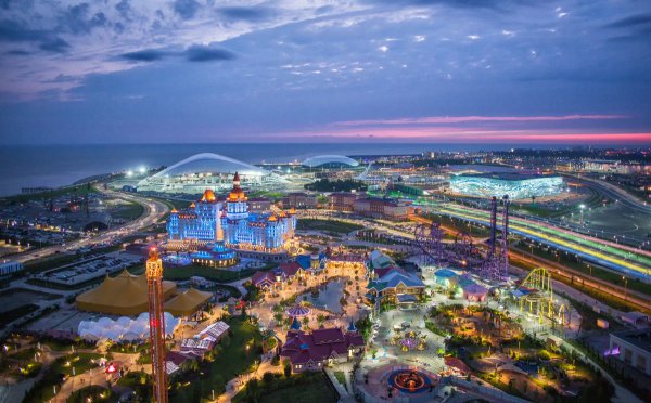 Панорама вид на море