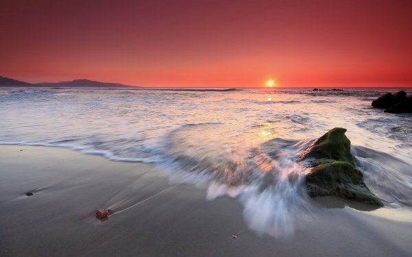 Рассвет на море