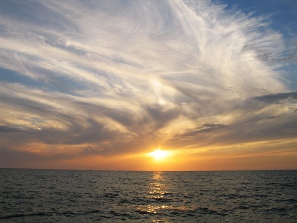 Адлер море рассвет