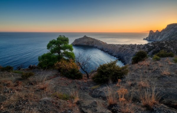 Мыс Капчик закат