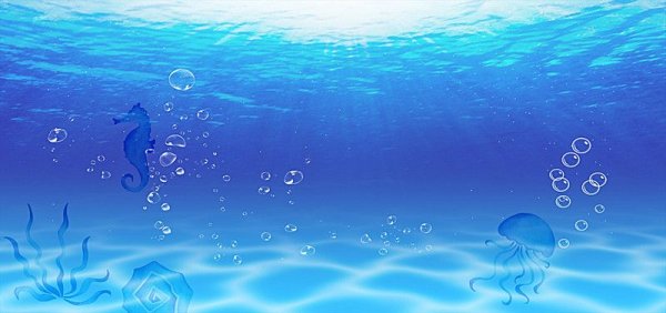 Фон под водой для детей